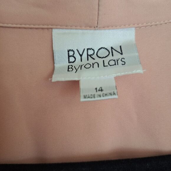 Byron Lars Twist Front Blouse Size 14 - Picture 2 of 6